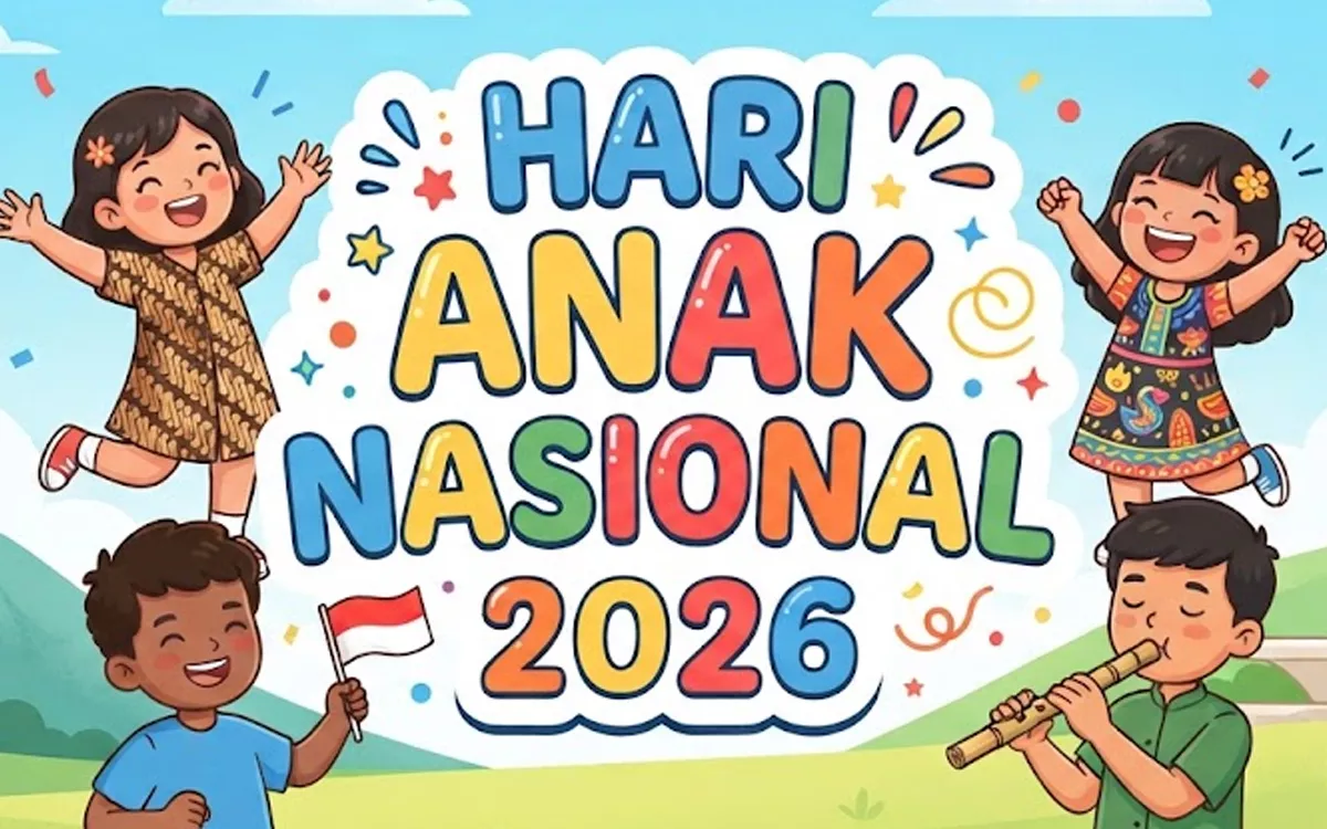 Kumpulan Link Twibbon Hari Anak Nasional 2026 Gratis, Cocok Dibagikan di Media Sosial