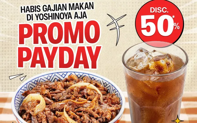 Promo Makanan Payday Juli 2026: Subway 3 Sandwich Rp100 Ribu hingga Diskon Yoshinoya