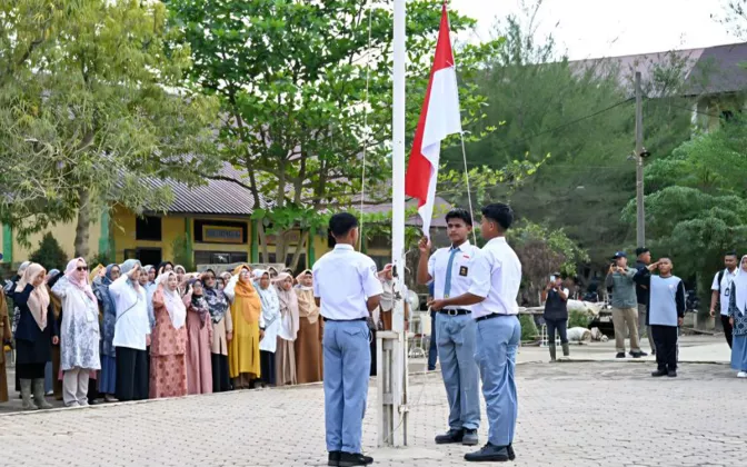 Susunan Upacara 17 Agustus 2026 di Sekolah, Lengkap dari Awal hingga Selesai