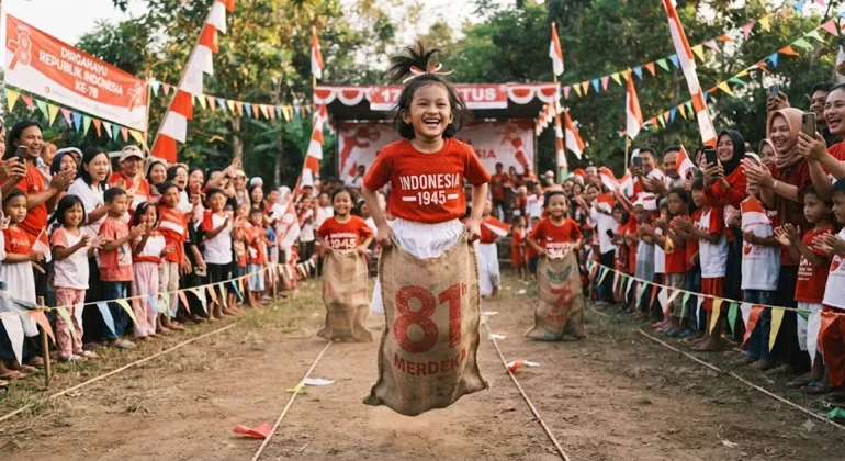 Wajib Coba! 8 Ide Lomba 17 Agustus Antiribet yang Bikin Anak-Anak Ketawa Lepas