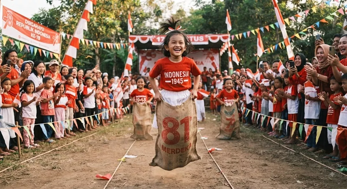 Wajib Coba! 8 Ide Lomba 17 Agustus Antiribet yang Bikin Anak-Anak Ketawa Lepas
