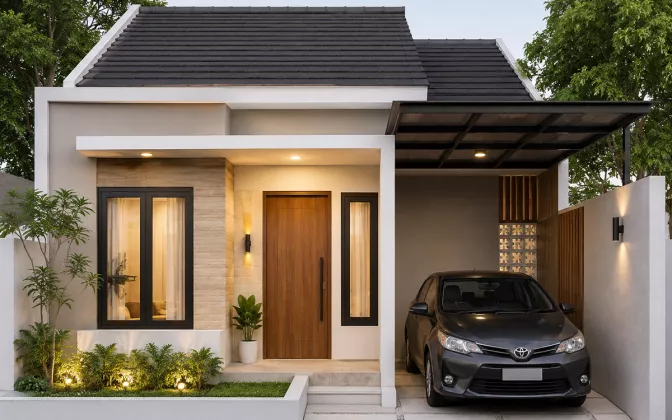 Inspirasi Desain Rumah 6x10 Minimalis yang Modern dan Fungsional untuk Keluarga