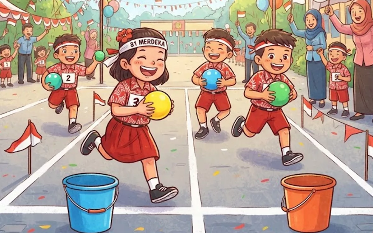 10 Ide Lomba 17 Agustus Anak TK yang Melatih Kreativitas dan Motorik