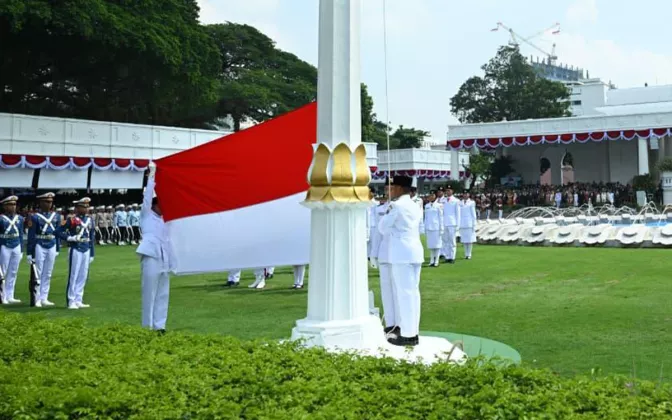 Jadwal Upacara HUT ke-81 RI di Istana Merdeka: Detik-Detik Proklamasi hingga Penurunan Bendera