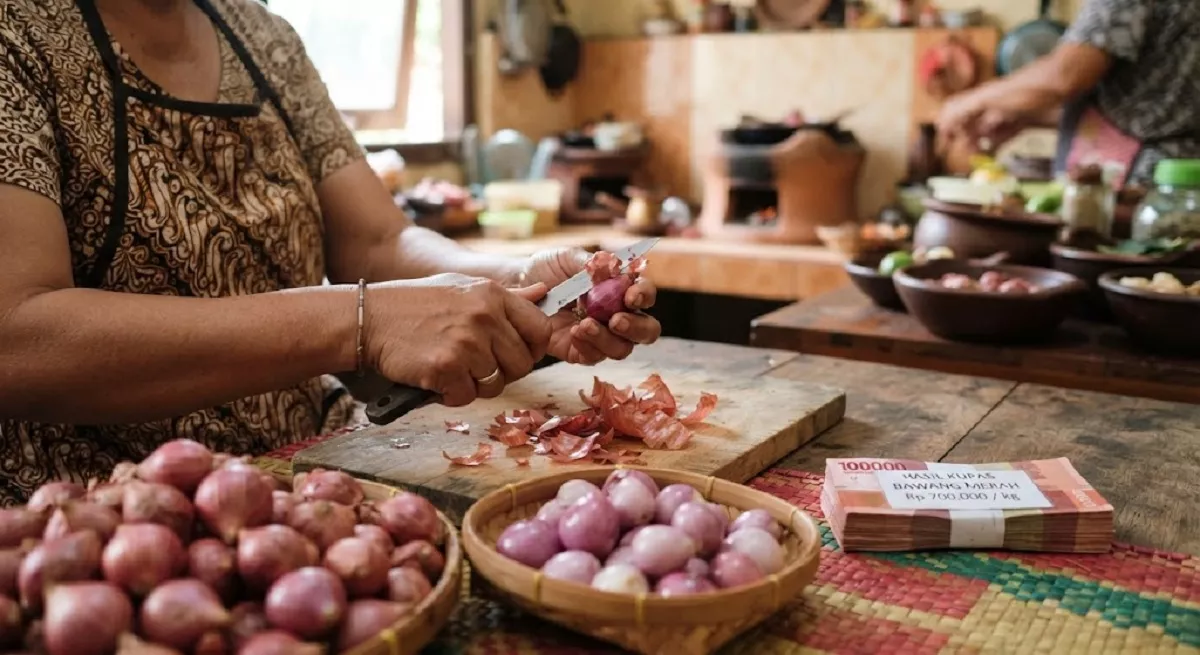 Viral Upah Kupas Bawang Tembus Rp700 Ribu Per Kilo Usai Disebut Presiden Prabowo, Simak Tips Cepat Mengupasnya