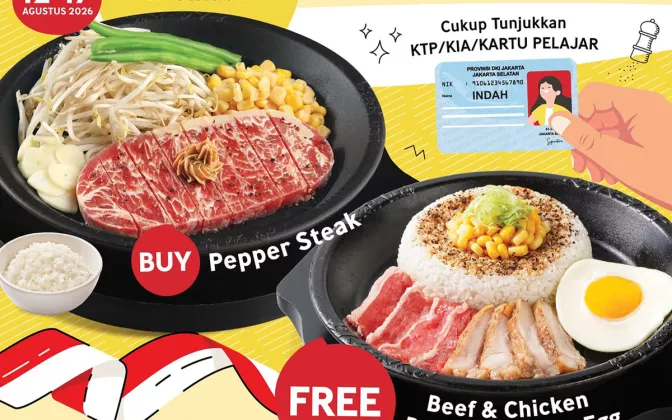 Daftar Promo Makanan 17 Agustus 2026: Ada Diskon Spesial Pemilik Nama Ini!
