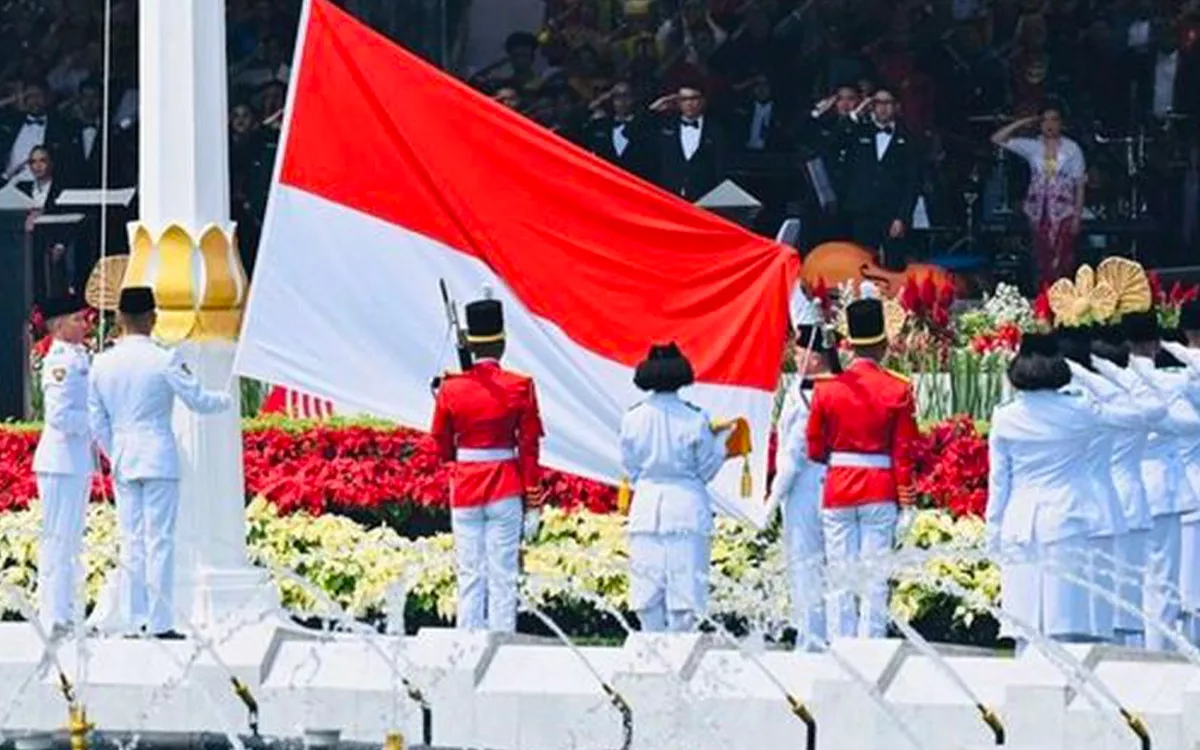 Jadwal & Link Live Streaming Upacara HUT ke-81 RI di di Istana Merdeka