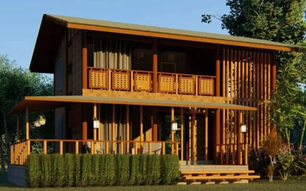 5 Ide Desain Rumah Bambu Minimalis untuk Hunian Modern dan Alami