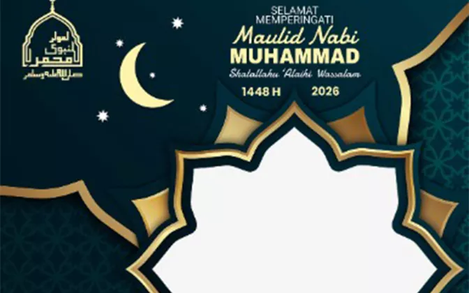 10 Link Twibbon Maulid Nabi 2026 Gratis, Desain Islami & Keren