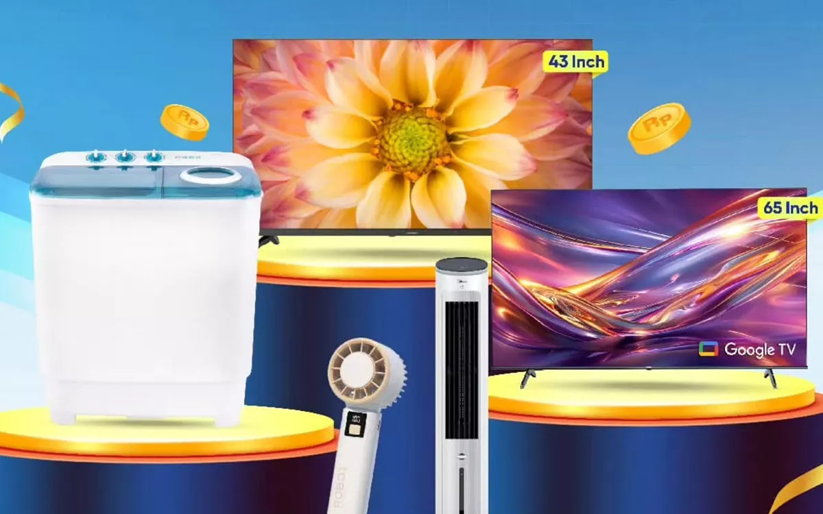 Promo Payday Erablue Agustus 2026: Mesin Cuci & Google TV Diskon Spesial, Sikat Sekarang!