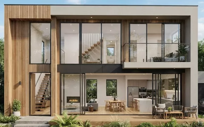 5 Inspirasi Desain Rumah 60 Meter Persegi Konsep Open Space Agar Terasa Luas