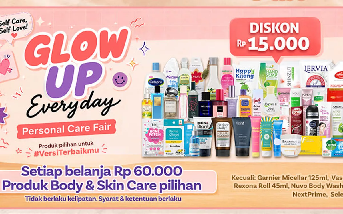 Promo Indomaret Body & Skin Care Fair, Ada Sunscreen Mulai Rp29 Ribuan