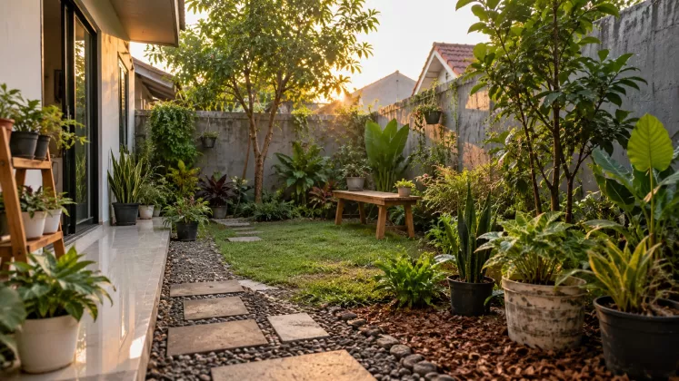 Tips Membuat Taman Belakang Rumah dengan Anggaran Terbatas