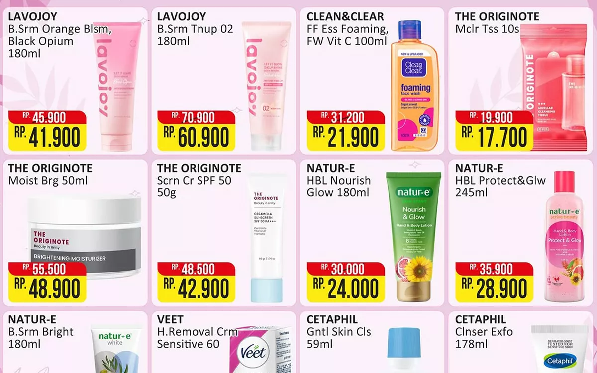 Promo Beauty Fair Alfamart September 2026, Skincare Murah Mulai 15 Ribuan!