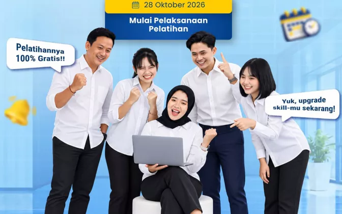 Pendaftaran Pelatihan Vokasi Kemnaker 2026 Batch 6 Dibuka, Cek Jadwal dan Link Daftarnya