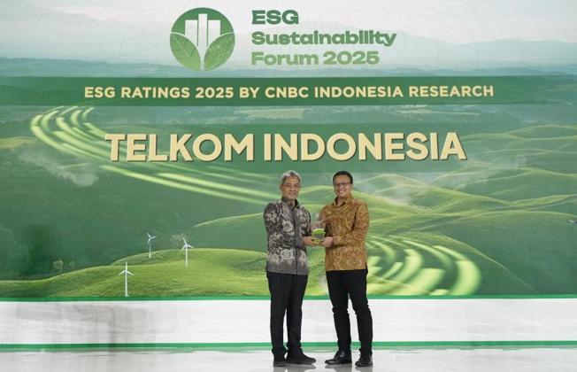 Tunjukkan Komitmen, Program GoZero Telkom Raih Penghargaan ESG Sustainability Ratings 2025