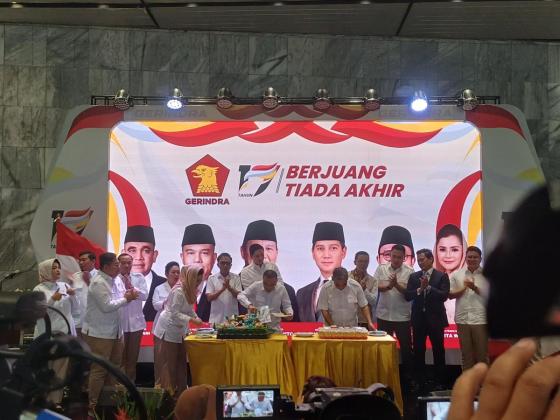 HUT ke-17 Partai Gerindra, Ahmad Muzani Tekankan Perjuangan Prabowo untuk Swasembada Pangan