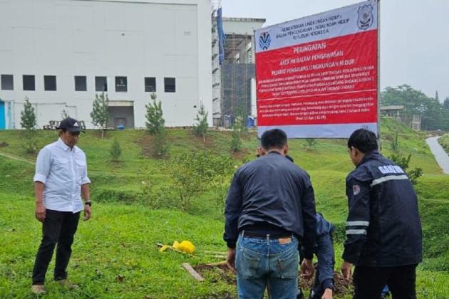 Menteri Lingkungan Hidup Segel Proyek MNC Land Lido Bogor