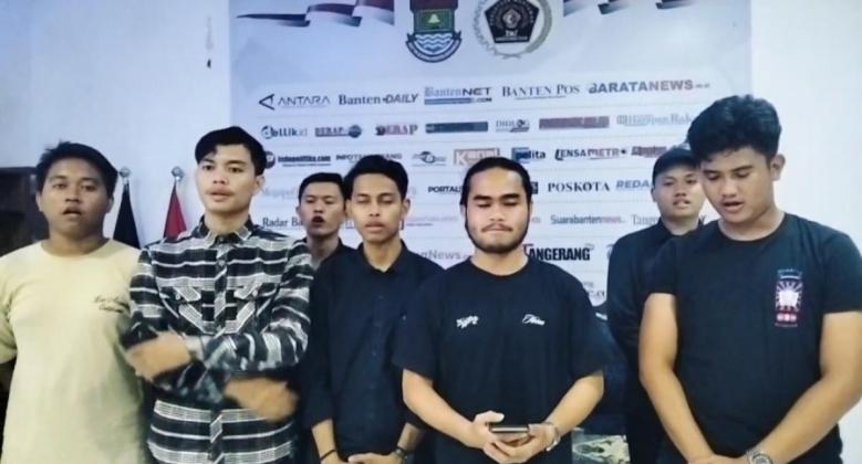 BEM se-Kabupaten Tangerang Minta Maaf Kepada Wartawan Sudah Bakar Spanduk Hari Pers Nasional