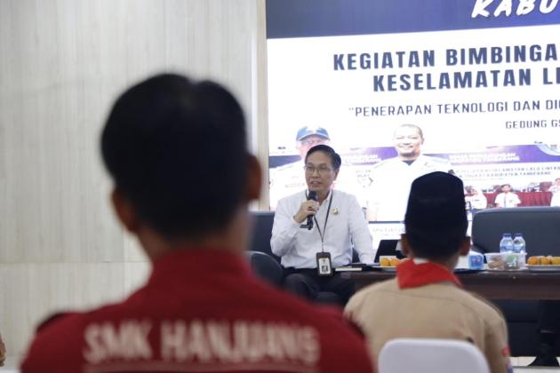 Pelajar di Kabupaten Tangerang Ikut Kampanyekan Keselamatan Berkendara