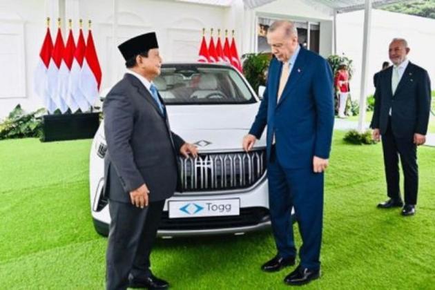 Istana: Mobil Listrik dari Presiden Turki Bukan untuk Prabowo Tetap Dilaporkan ke KPK