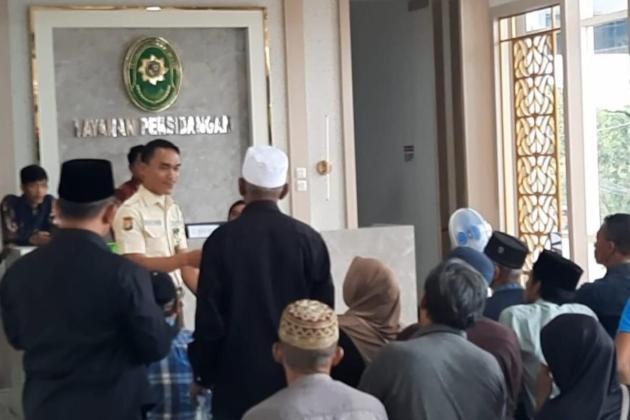 Datangi Pengadilan Negeri Kota Bekasi, Ahli Waris Tanah Jatikarya Merasa Dirugikan 