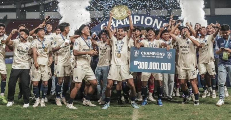 Bawa Persita Juara Elite Pro Academy, Ilham Jaya Kusuma: Berkat Dukungan Warga Tangerang