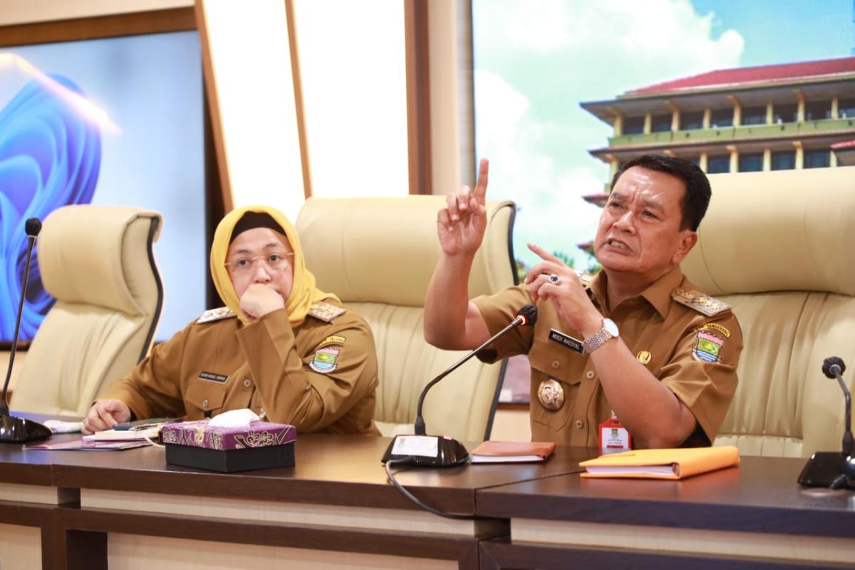 Hari Pertama Ngantor, Bupati Tangerang Minta Rancangan Awal RPJMD Segera Disusun