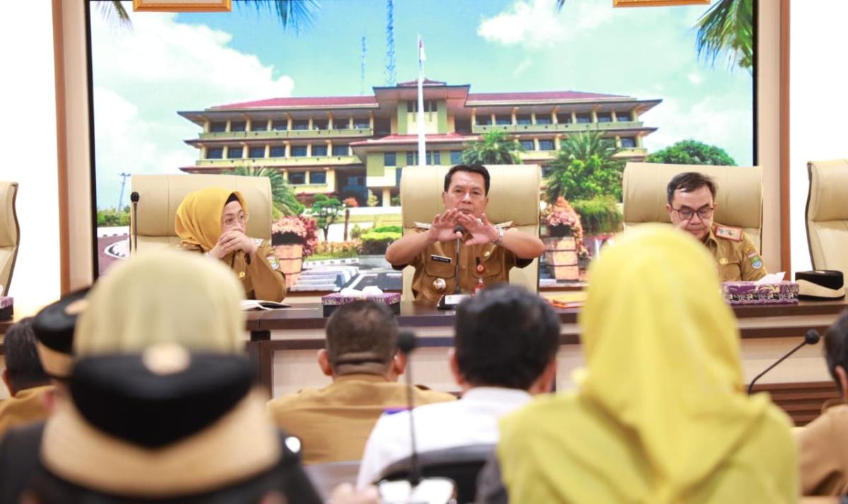 Tancap Gas! Maesyal Rasyid Kumpulkan Jajaran OPD dan Camat Bahas Program 100 Hari Kerja