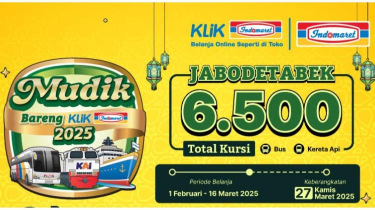 Cara Daftar Mudik Gratis Indomaret 2025, Simak Persyaratann dan Tujuannya Disini!