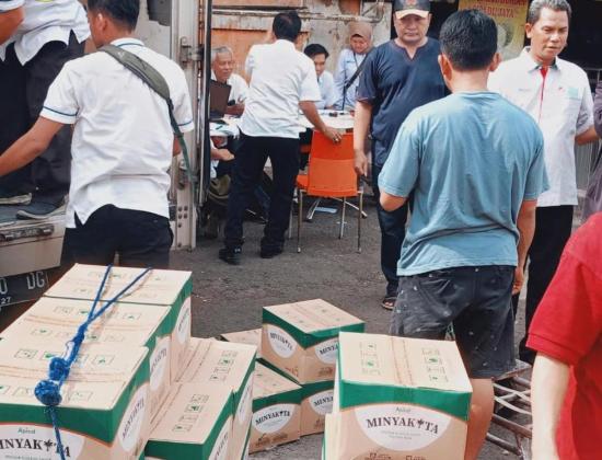 Sidak Pasar, Disperindagkop Tangerang Temukan MinyakKita Tak Sesuai Takaran