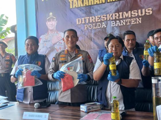 Polda Banten Sebut Pabrik Rumahan MinyaKita di Rajeg Tangerang Ilegal