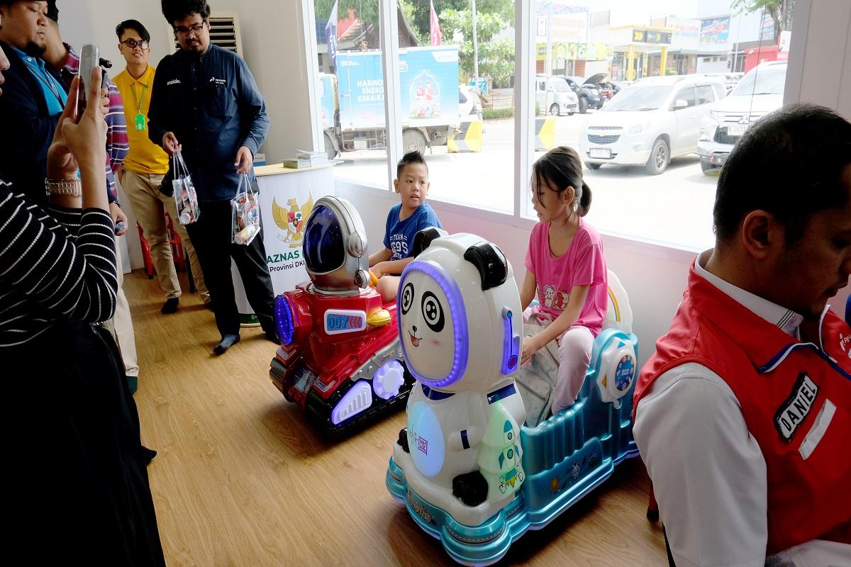 Manjakan Pemudik, Pertamina Hadirkan Area Bermain Anak di Serambi MyPertamina