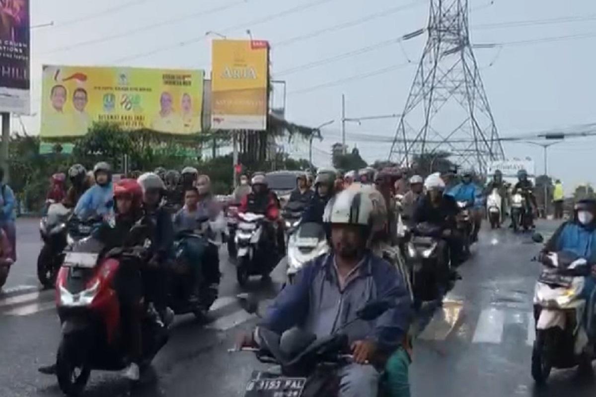 Arus Balik di Kalimalang Bekasi Menuju Jakarta Meningkat 20 Persen