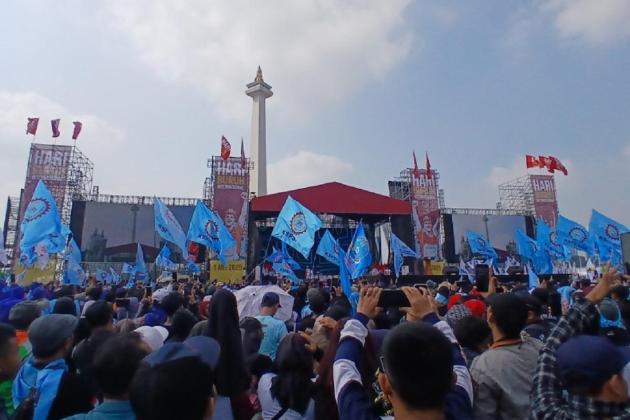 Prabowo Bakal Hadiri Peringatan May Day di Monas
