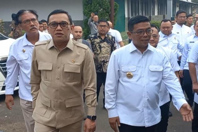 Sambangi Kantor Baru Andra Soni, Menteri P2MI Dorong Kerja Sama