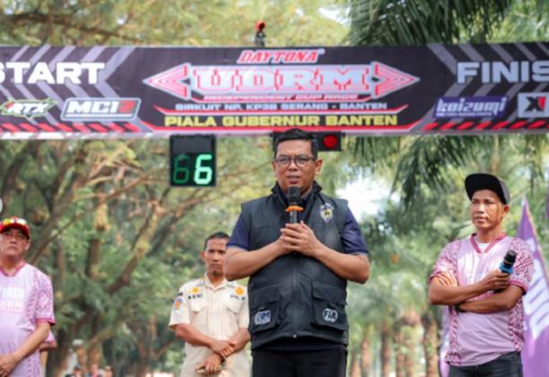 Andra Soni Lepas Road Race Piala Gubernur Banten, Pembalap Lokal Cetak Prestasi