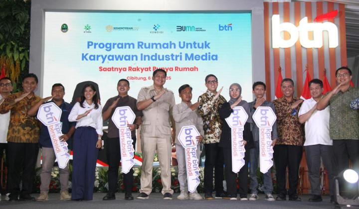 BTN Dukung Pembiayaan Rumah bagi Karyawan Industri Media