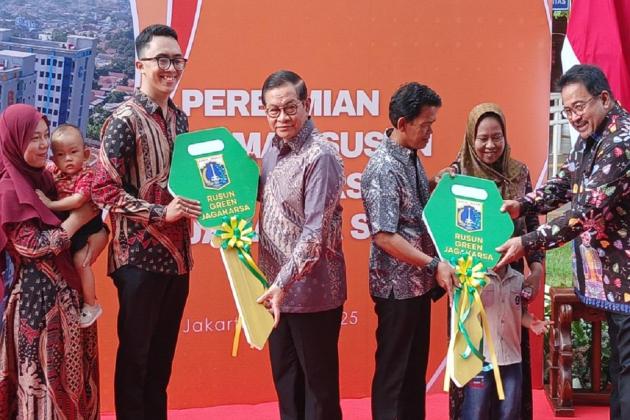 Resmikan Rusun Jagakarsa, Pramono: Penghuni Beruntung, Lokasinya Strategis