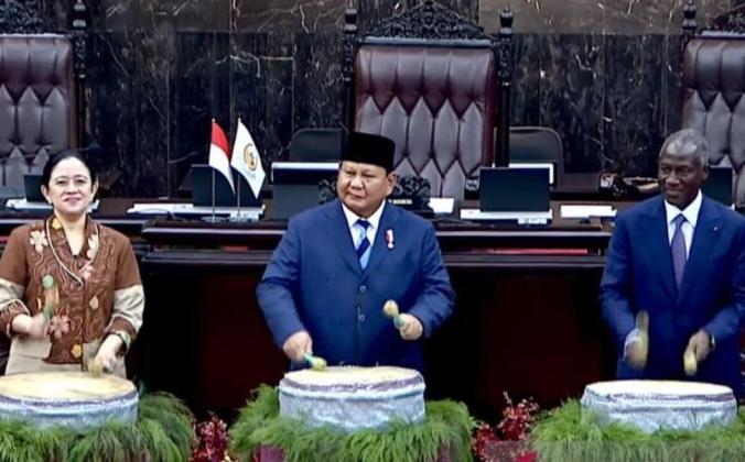 Prabowo dan Puan Maharani Buka Konferensi Ke-19 PUIC 