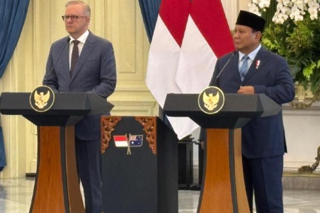 Undang PM Autralia ke Hambalang, Prabowo Ajak Anthony Berkuda
