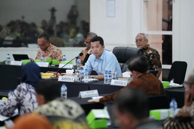 Pimpin Rakor Lintas K/L Terkait Perubahan Perpres 43/2022, Wamenpora Taufik: Pemuda Pegang Peran Strategis Pembangunan Bangsa