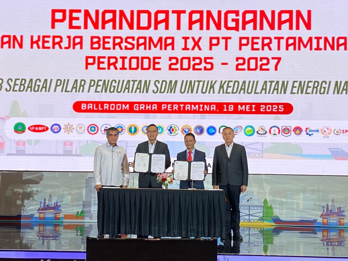 FSPPB Tandatangani PKB Periode IX 2025-2027 dan Komitmen Hubungan Industrial Pancasila