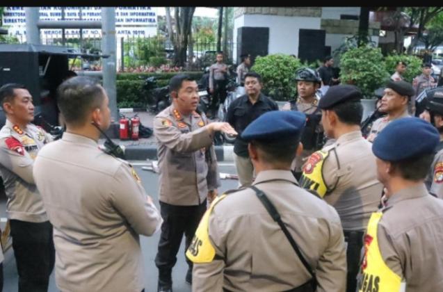 Polisi Terjunkan 2.554 Personel Gabungan Amankan Demo Ojol di Jakarta