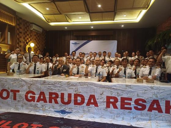 Kisruh Internal Garuda Indonesia, Asosiasi Pilot Minta Evaluasi Total Manajemen