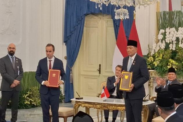 Prabowo-Macron Teken Sejumlah Kerja Sama, Ini Daftarnya