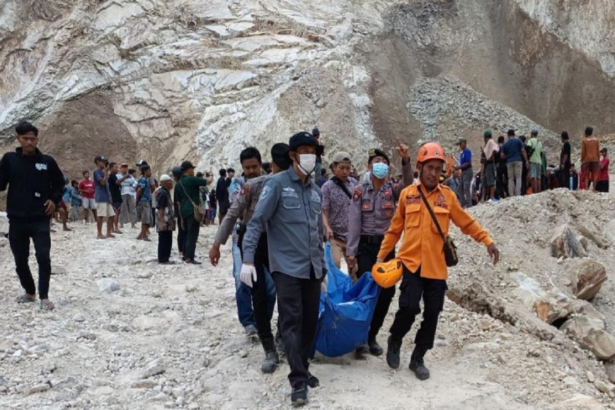 Tambang Gunung Kuda Cirebon Longsor, BNPB: 10 Pekerja Tewas dan 6 Luka-luka