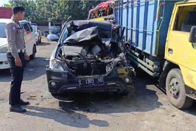 Kecelakaan Tol Jombang-Mojokerto, Inova Vs Truk 3 Orang Meninggal Dunia