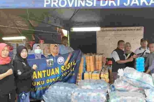 Pemprov Jakarta Salurkan Bantuan untuk Korban Kebakaran Kapuk Muara Penjaringan