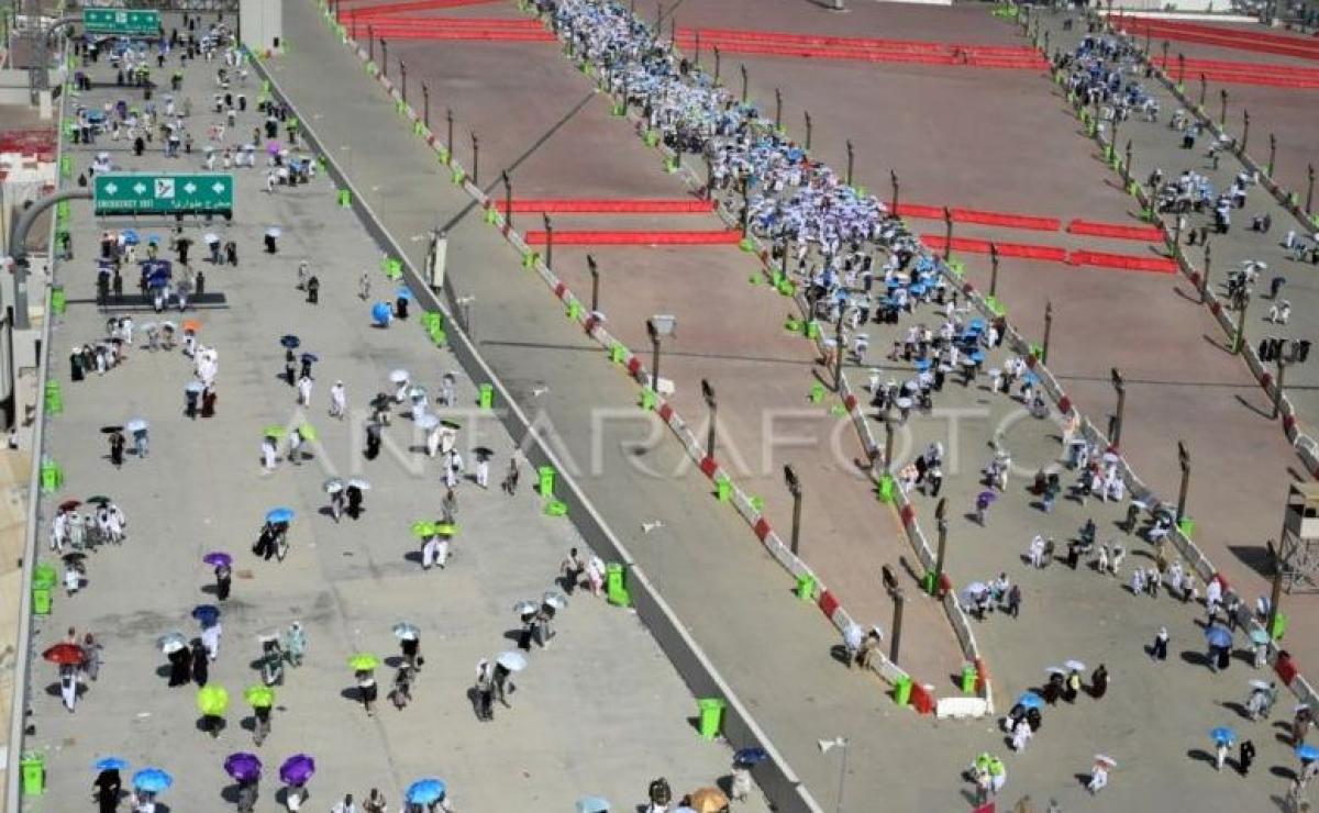 PPIH Arab Saudi Melaporkan 25 Haji Nafar Tsani Bergerak dari Mina Menuju Makkah
